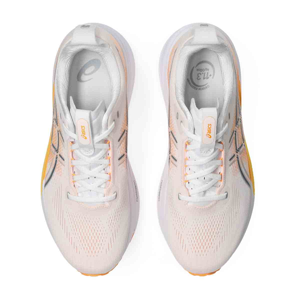 Asics 1011C167-101 Gel Kayano 33 Men - White Stadium Orange נעלי ריצה נעלי ריצה - Original's