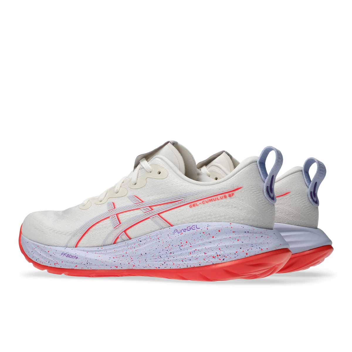 Asics Gel Cumulus 27 Tokyo Men Cream Edo Purple נעלי ריצה ג'ל קומולוס 27 טוקיו לגברים