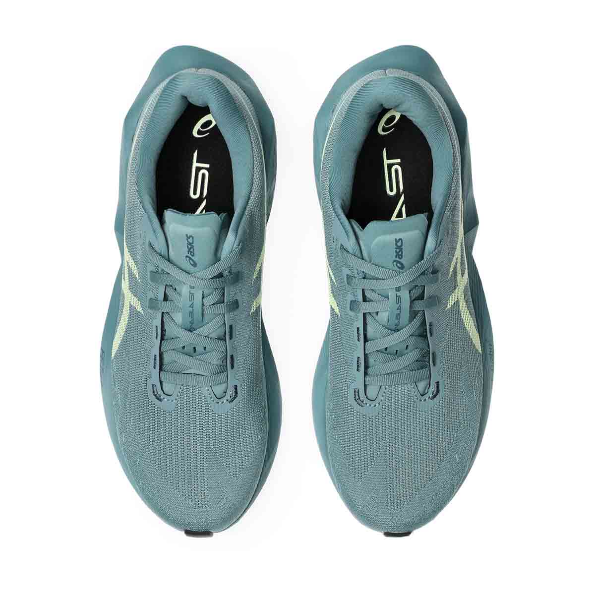 Asics Novablast Foggy Teal Illuminate Yellow נעלי ריצה אסיקס לגבר

 - Original's