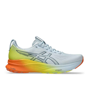 Asics Gel Kayano 32 Sunny Sizzle Men Sky Lemon Spark נעלי ריצה ג`ל קיאנו 32 לגברים
