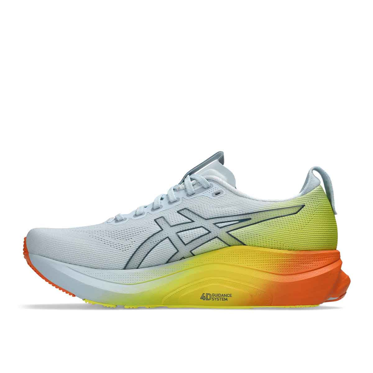 Asics Gel Kayano 32 Sunny Sizzle Men Sky Lemon Spark נעלי ריצה ג`ל קיאנו 32 לגברים