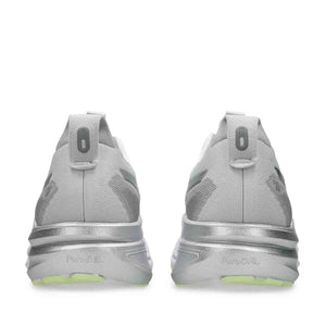 Asics Gel Kayano 33 Platinum Men Platinum Glow Green נעלי ריצה ג'ל קאינו 33 לגברים