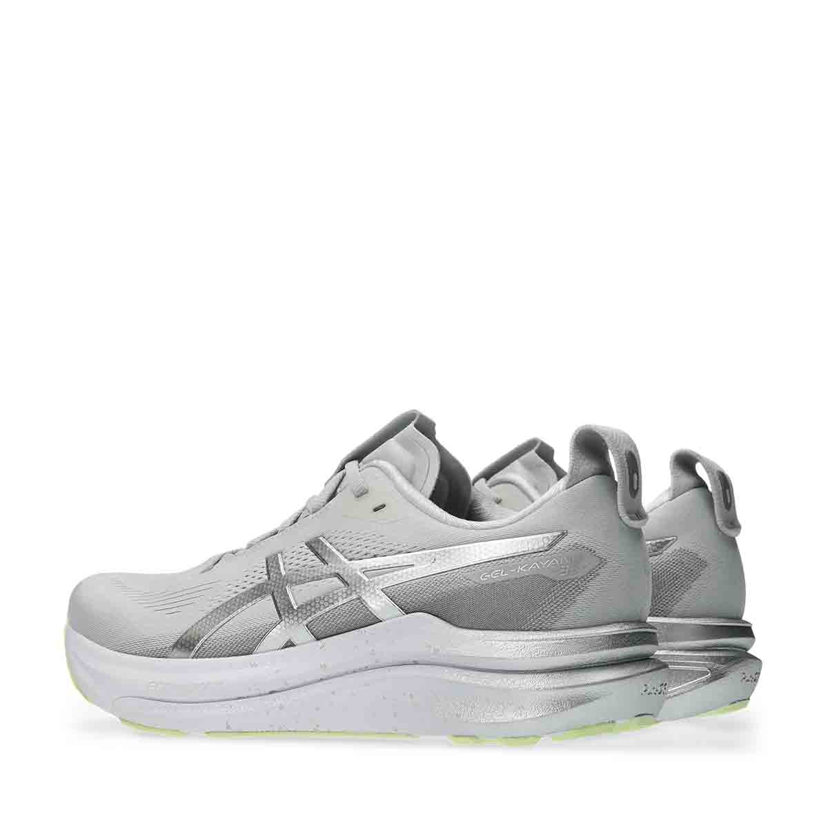 Asics Gel Kayano 33 Platinum Men Platinum Glow Green נעלי ריצה ג'ל קאינו 33 לגברים
