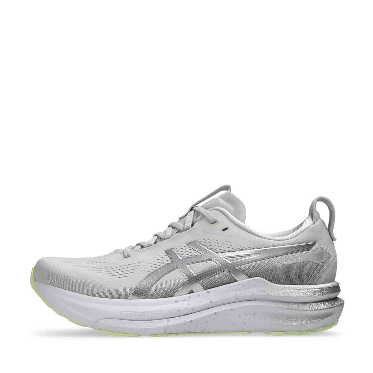 Asics Gel Kayano 33 Platinum Men Platinum Glow Green נעלי ריצה ג'ל קאינו 33 לגברים