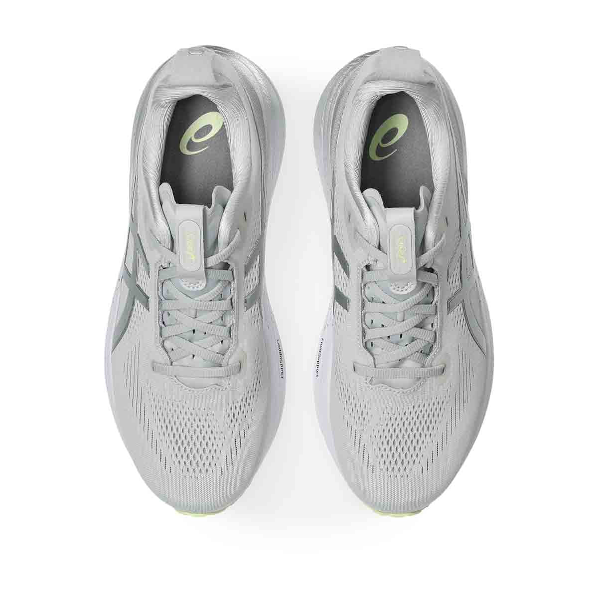 Asics Gel Kayano 33 Platinum Men Platinum Glow Green נעלי ריצה ג'ל קאינו 33 לגברים