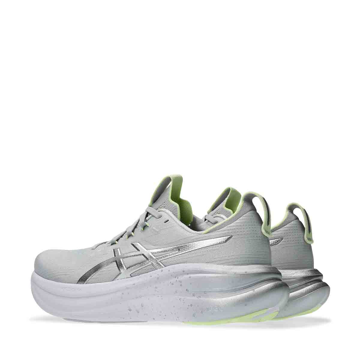 Asics Gel Nimbus 28 Men Platinum Glow Green נעלי ריצה נימבוס 28 לגברים