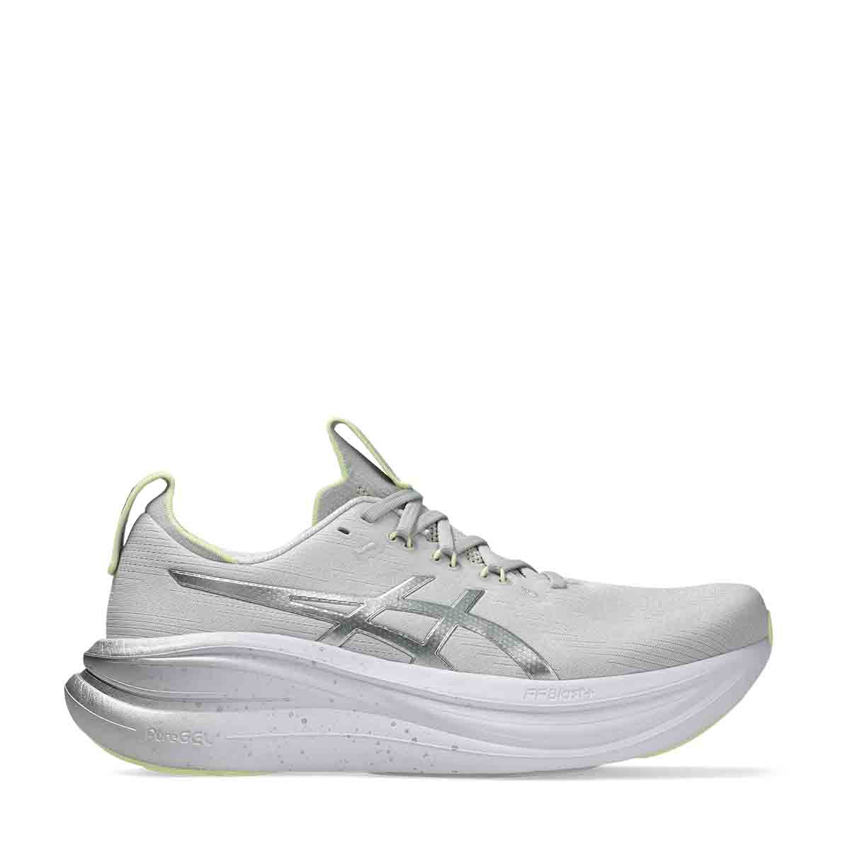 Asics Gel Nimbus 28 Men Platinum Glow Green נעלי ריצה נימבוס 28 לגברים
