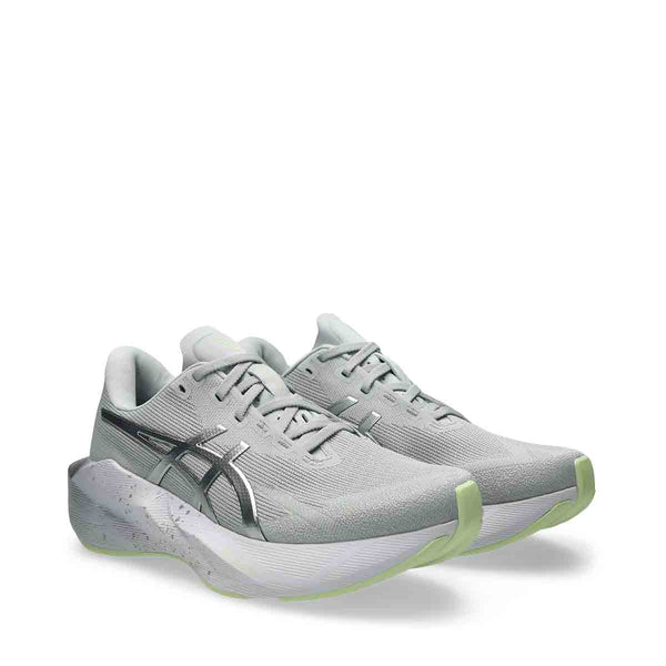 Asics Novablast 6 Men Platinum Glow Green נעלי ריצה נובה בלאסט 6 לגברים