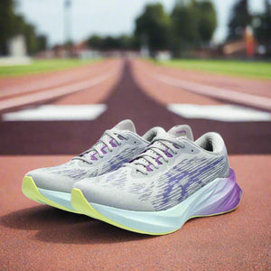 Asics Novablast 3 Women Piedmont Grey Blue Violet נעלי אסיקס נובה בלאסט לנשים