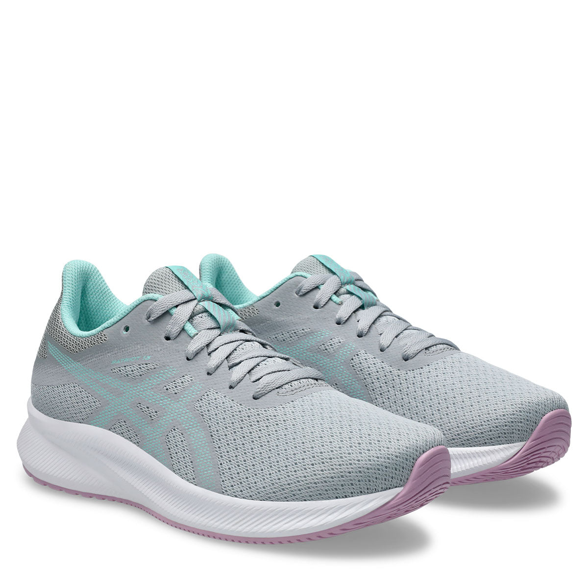 Asics Patriot 13 Women Piedmont Grey Illuminate Mint נעלי ריצה פטריוט 13 נשים