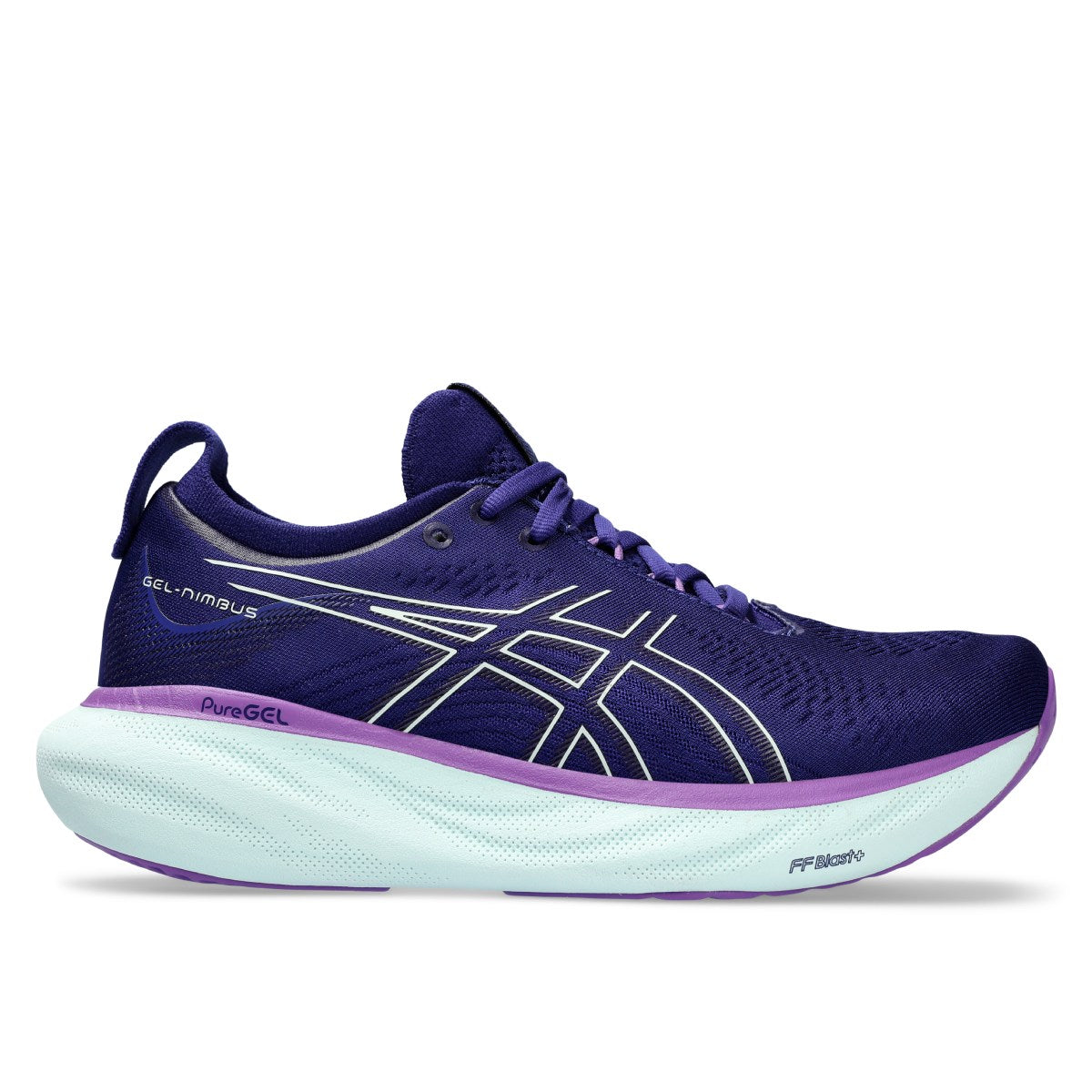 Asics Gel Nimbus 25 Women Dive Blue Soothing Sea נעלי אסיקס ג'ל נימבוס 25 לנשים