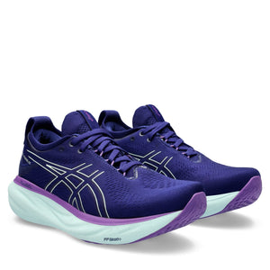 Asics Gel Nimbus 25 Women Dive Blue Soothing Sea נעלי אסיקס ג'ל נימבוס 25 לנשים