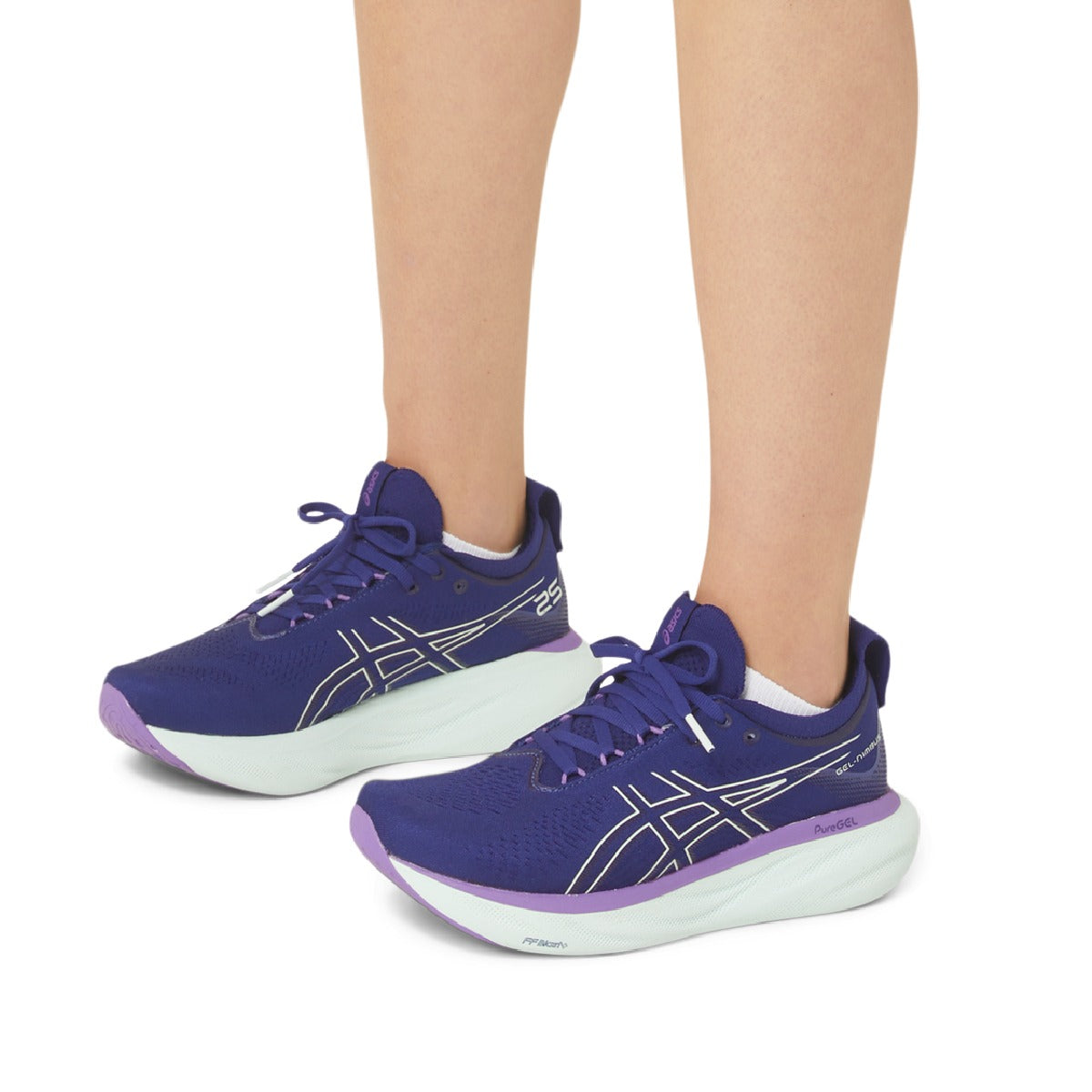 Asics Gel Nimbus 25 Women Dive Blue Soothing Sea נעלי אסיקס ג'ל נימבוס 25 לנשים