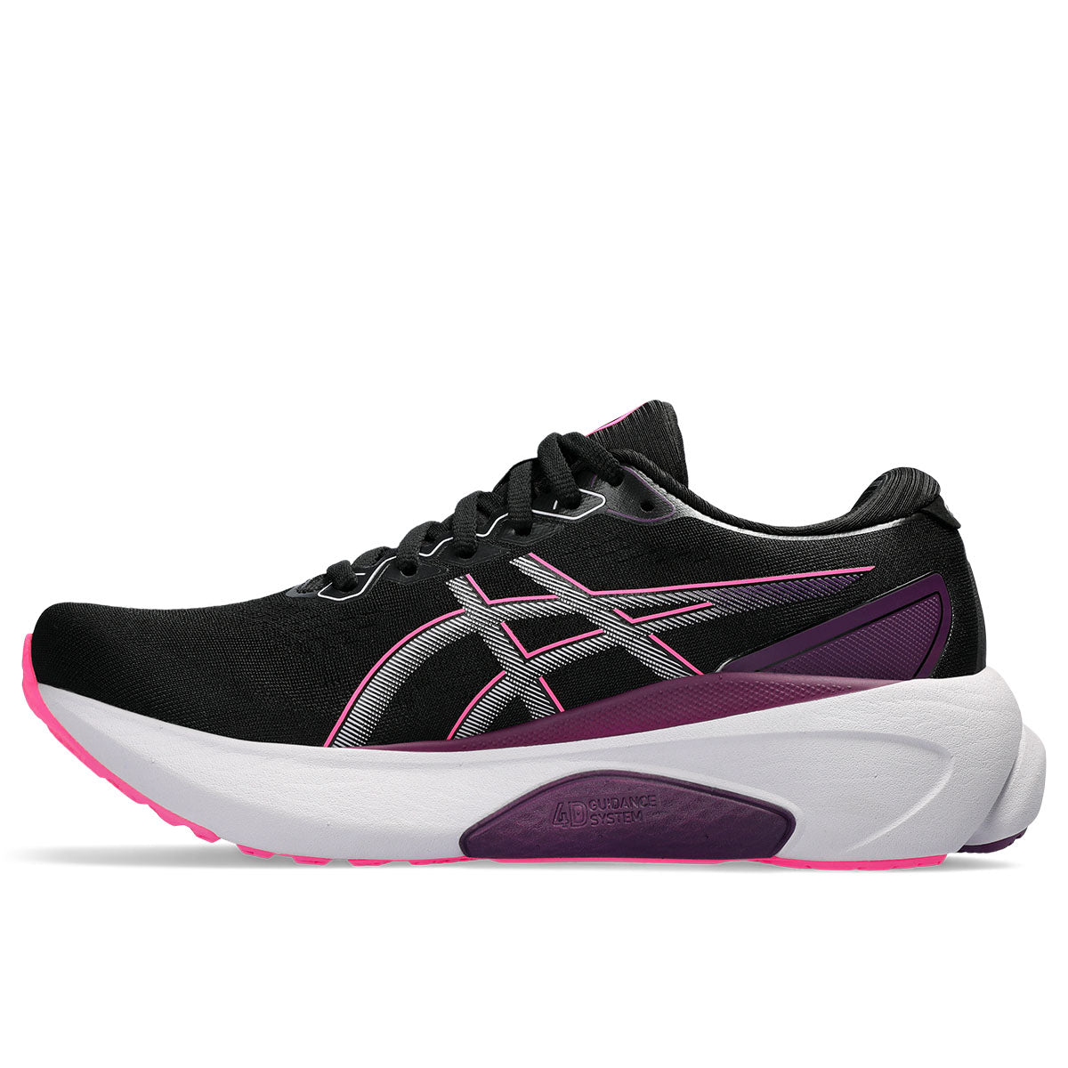 Asics Gel Kayano 30 Women Black Lilac Hint נעלי אסיקס קיאנו 30 לנשים