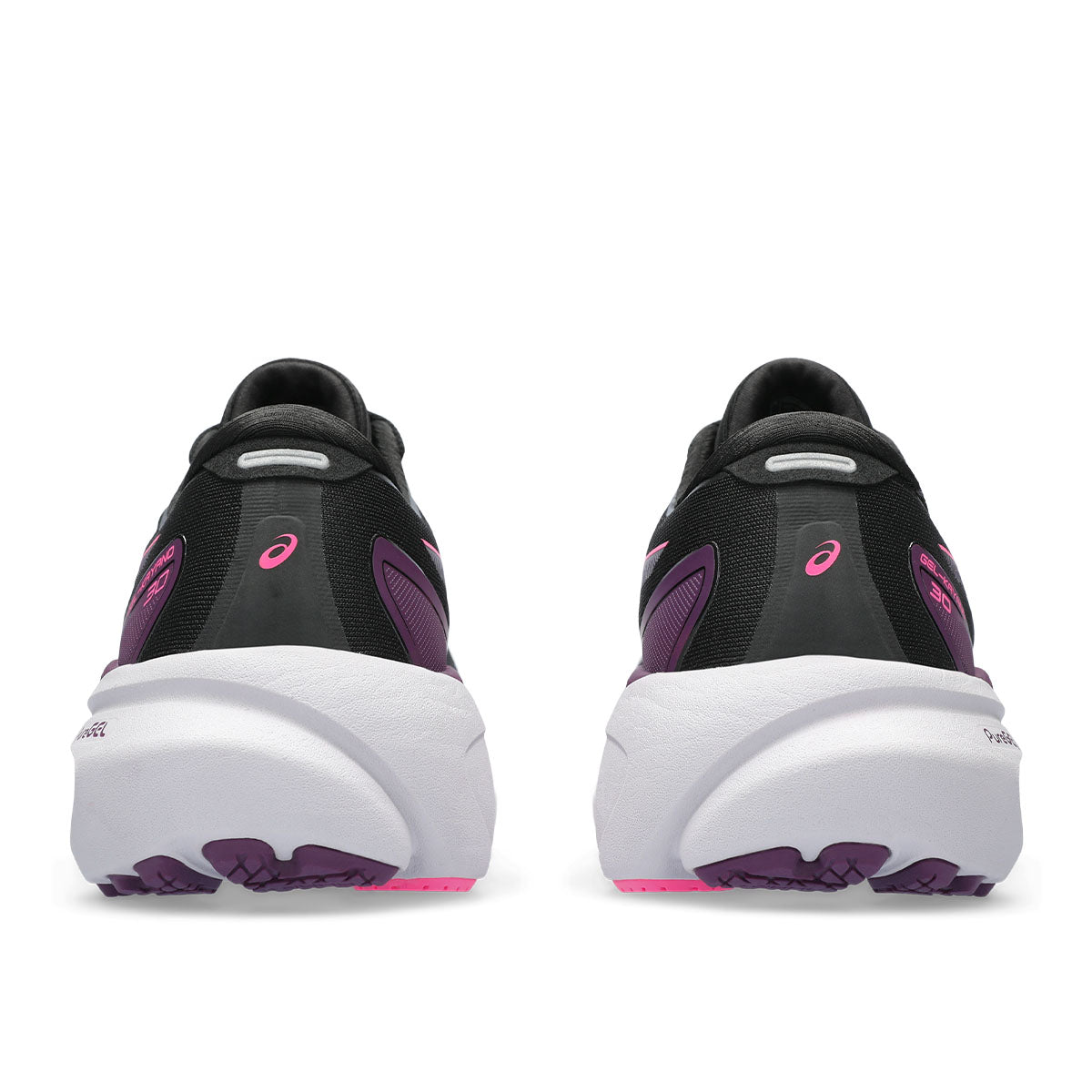 Asics Gel Kayano 30 Women Black Lilac Hint נעלי אסיקס קיאנו 30 לנשים