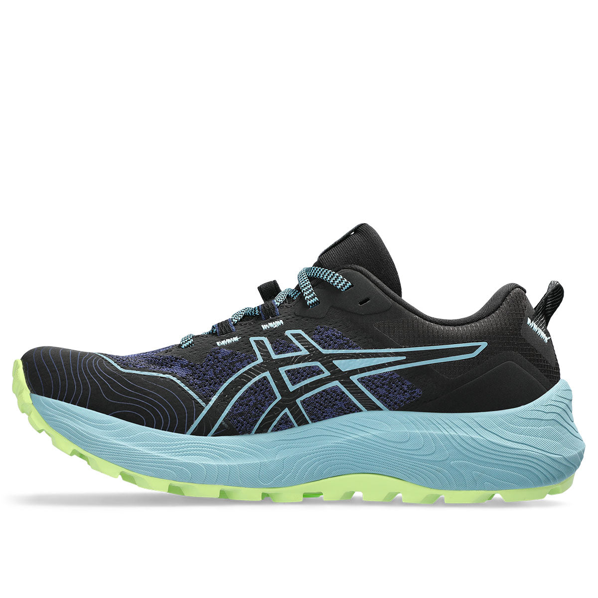 Asics Gel Trabuco 11 Women Black Gris Blue נעלי ג'ל טרבוקו 11 לנשים