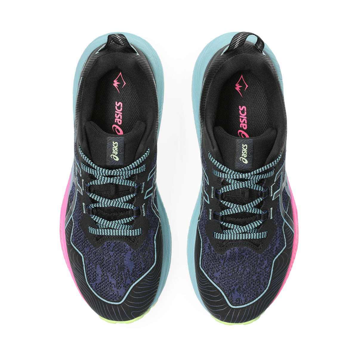 Asics Gel Trabuco 11 Women Black Gris Blue נעלי ג'ל טרבוקו 11 לנשים