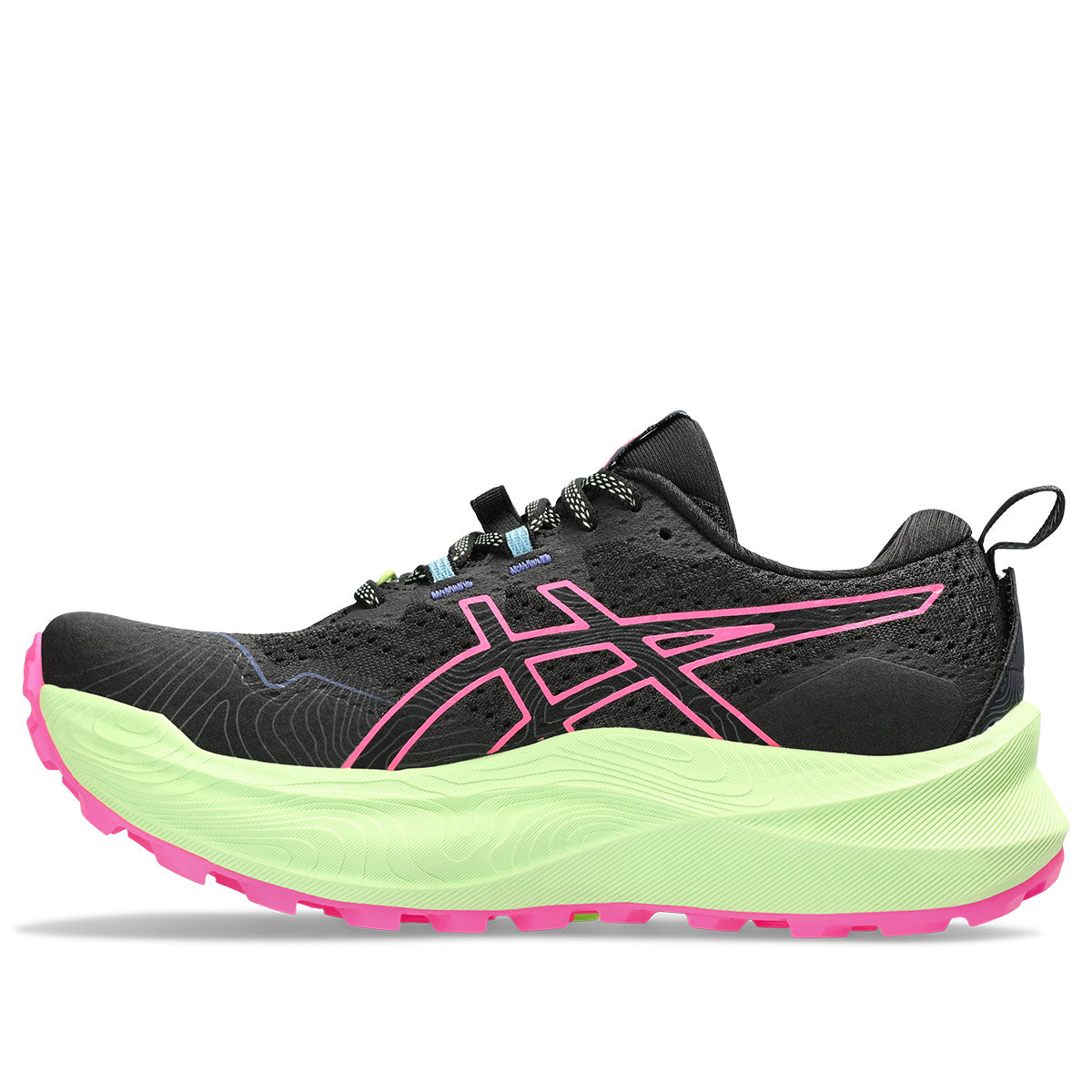 Asics Trabuco Max 2 Women Black Hot Pink נעלי אסיקס לנשים