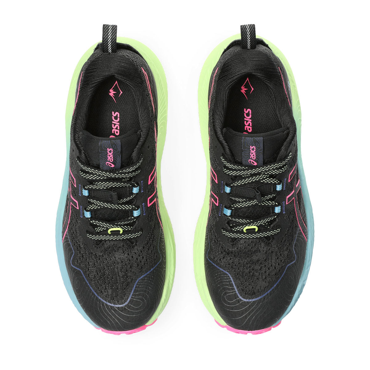Asics Trabuco Max 2 Women Black Hot Pink נעלי אסיקס לנשים