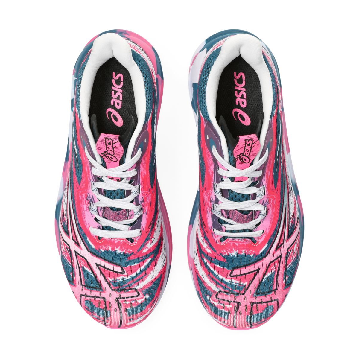 Asics Noosa Tri 15 Women Restful Teal Hot Pink נעלי אסיקס לנשים