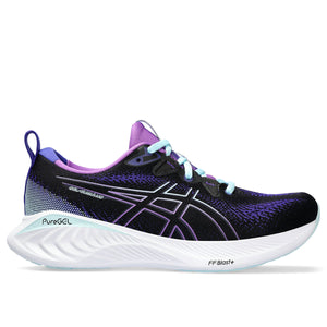 Asics Gel Cumulus 25 Women Black Aquamarine נעלי אסיקס ג'ל קומולוס 25 נשים