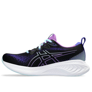 Asics Gel Cumulus 25 Women Black Aquamarine נעלי אסיקס ג'ל קומולוס 25 נשים