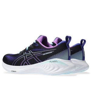 Asics Gel Cumulus 25 Women Black Aquamarine נעלי אסיקס ג'ל קומולוס 25 נשים