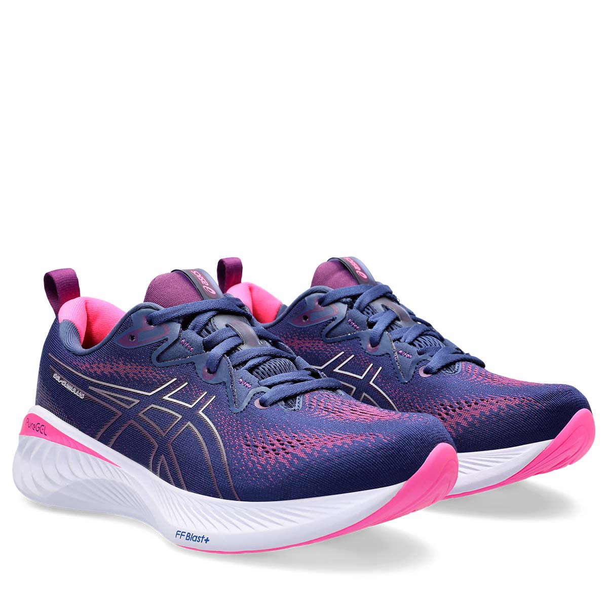 Asics Gel Cumulus 25 Women Deep Ocean Lilac Hint נעלי אסיקס ג'ל קומולוס 25 נשים