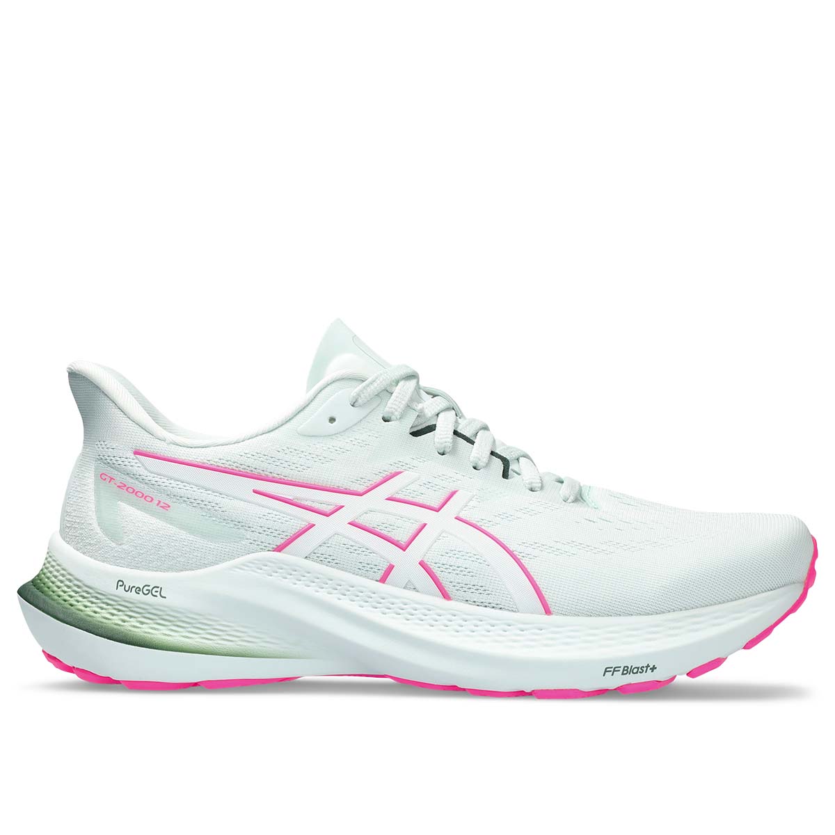 Asics GT 2000 12 Women Pure Aqua White נעלי אסיקס ג'י טי לנשים