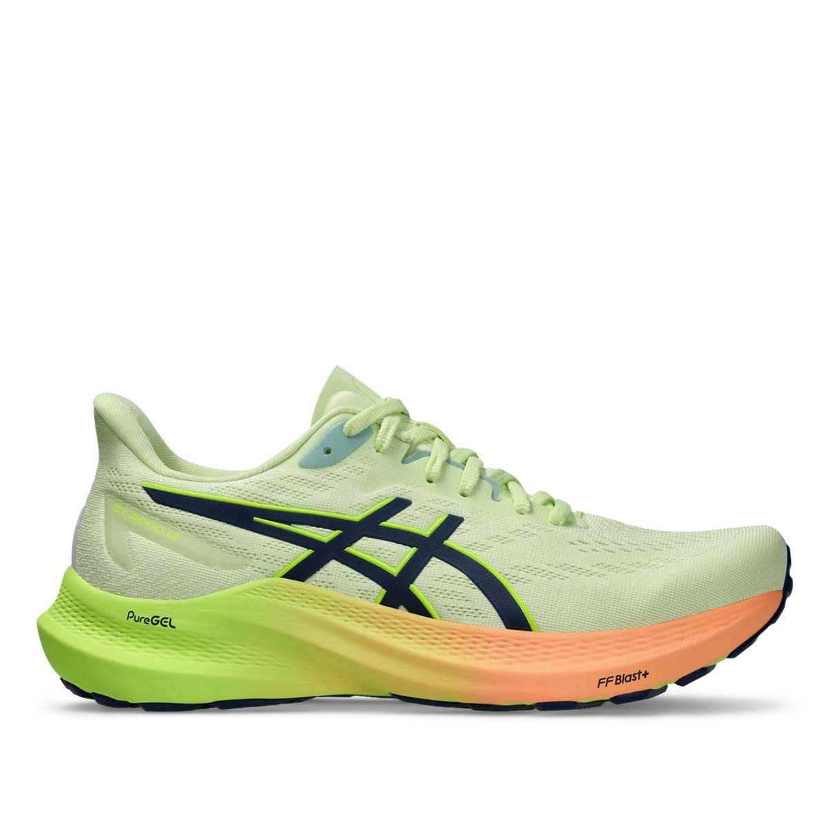 Asics GT 2000 12 Women Cool Matcha Blue Expanse נעלי ריצה לנשים ג'י טי 2000