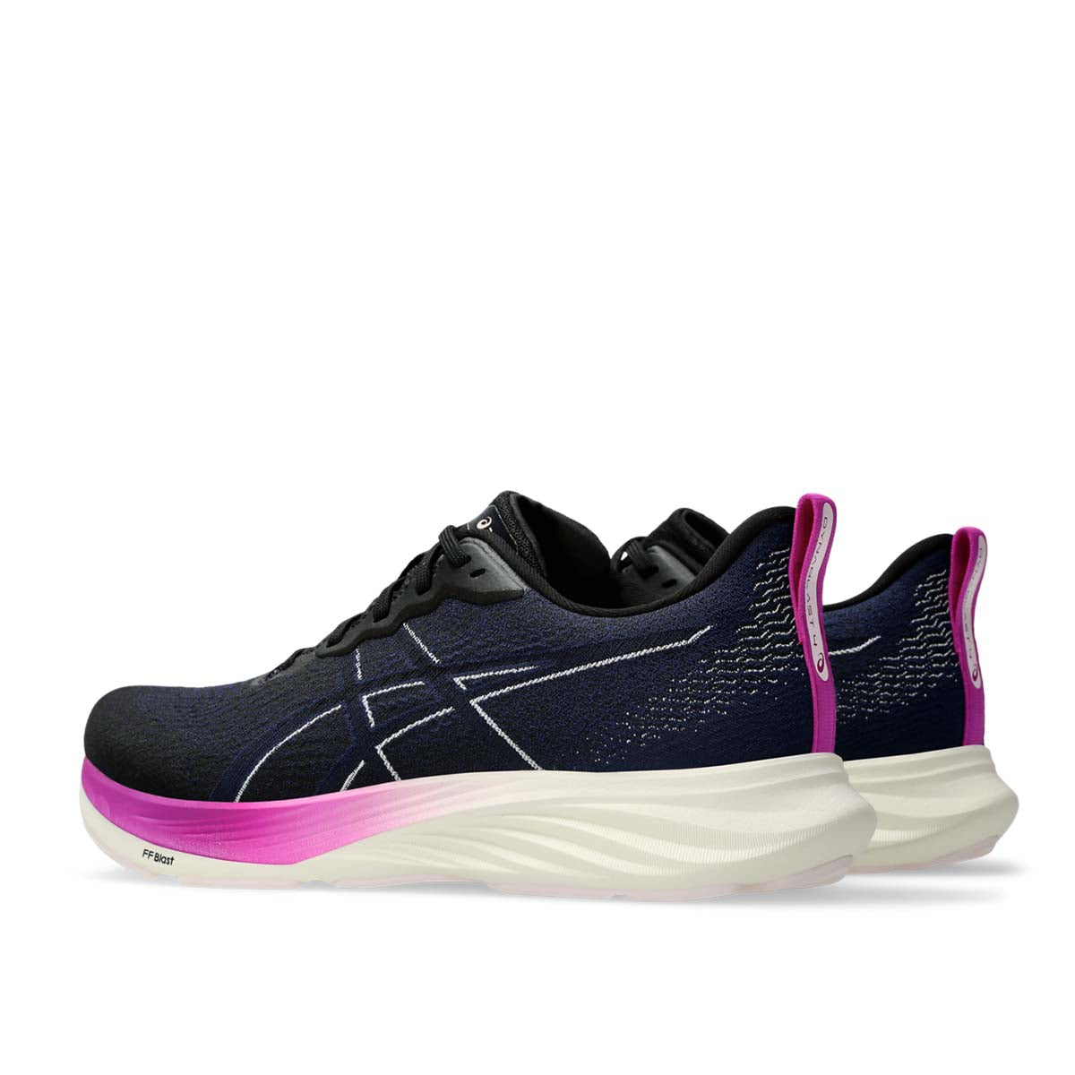 Asics Dynablast 4 Women Black Blue Expanse נעלי ריצה דיינה בלאסט 4 לנשים