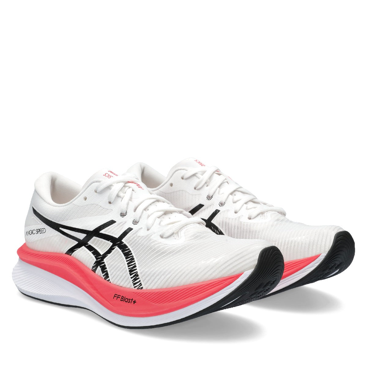 Asics Magic Speed 3 Women White Black נעלי נשים אסיקס