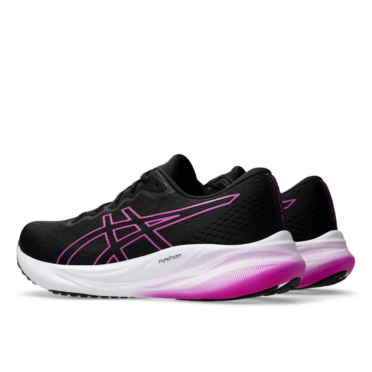 Asics Gel Pulse 15 Women Black Bold Magenta ג'ל פולס 15 נשים