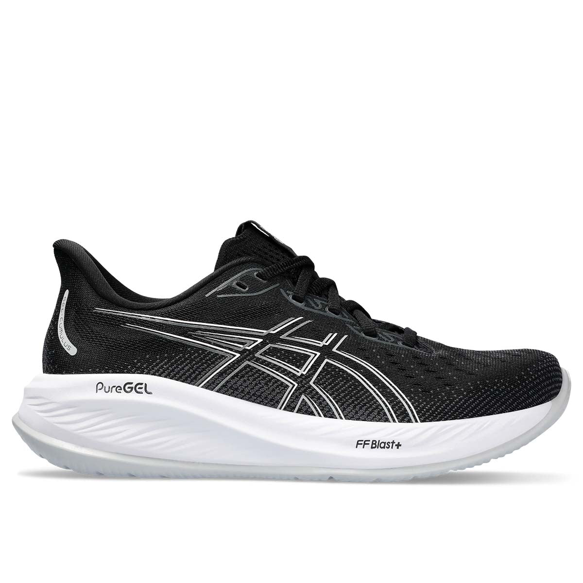 Asics Gel Cumulus 26 Women Black Concrete ג'ל קומולוס 26 נשים