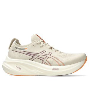 Asics Gel Nimbus 26 Women Oatmeal Faded Orange ג'ל נימבוס 26 לנשים