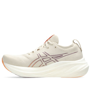 Asics Gel Nimbus 26 Women Oatmeal Faded Orange ג'ל נימבוס 26 לנשים