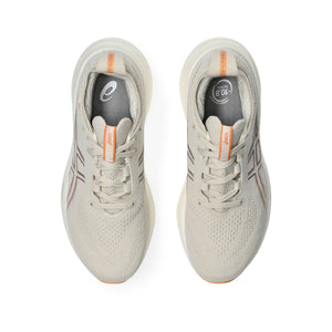 Asics Gel Nimbus 26 Women Oatmeal Faded Orange ג'ל נימבוס 26 לנשים