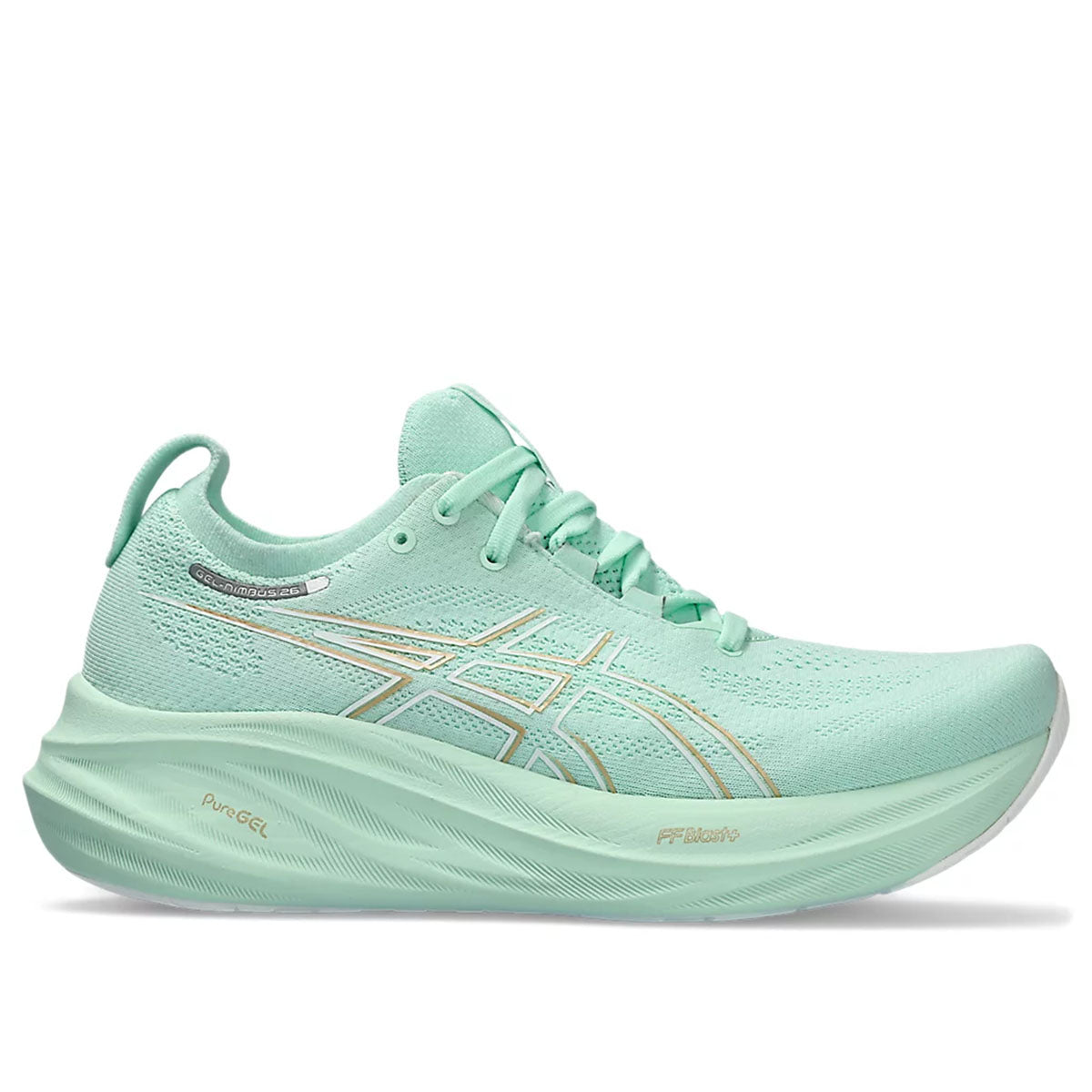 Asics Gel Nimbus 26 Women Mint Tint Pale Mint ג'ל נימבוס 26 לנשים