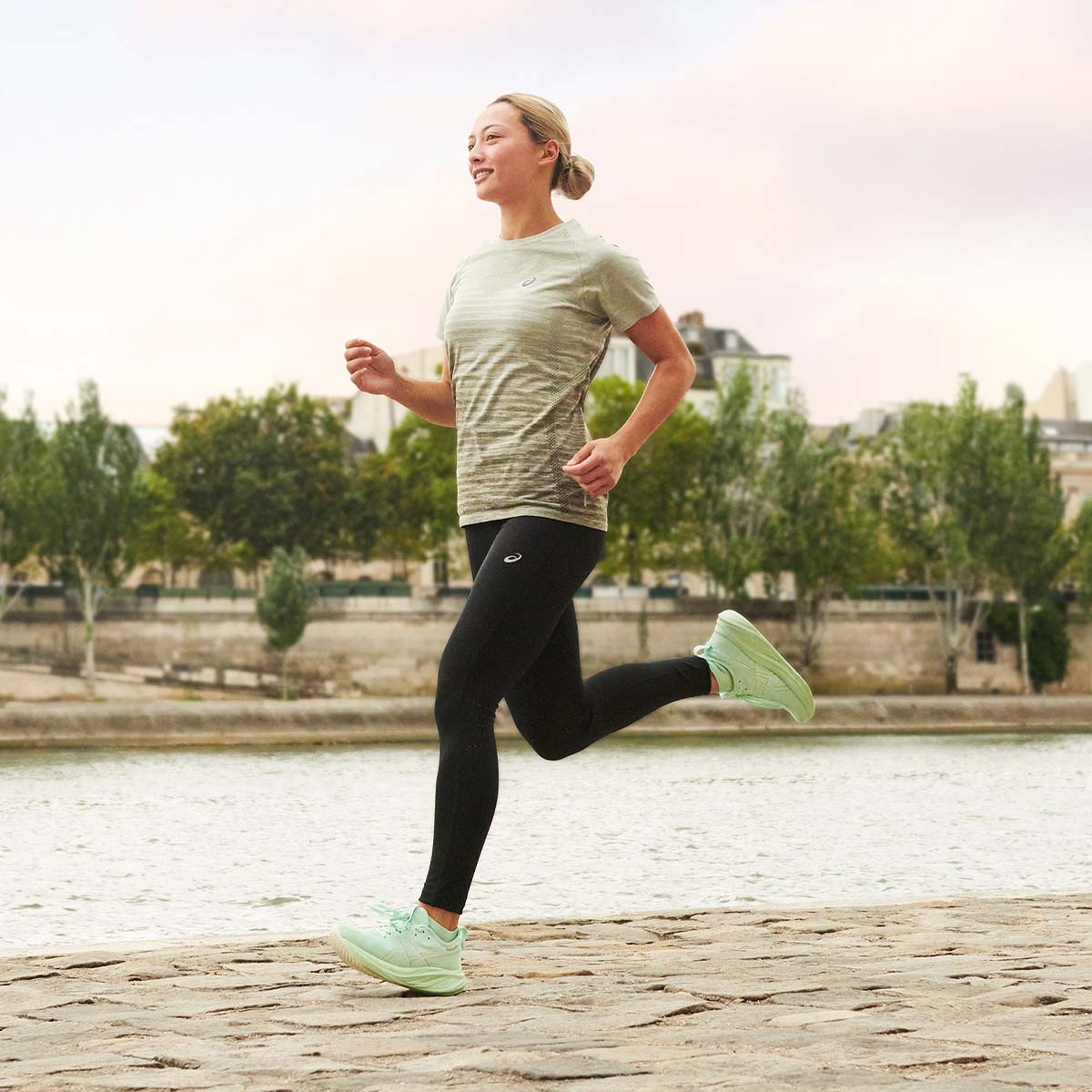 Asics Gel Nimbus 26 Women Mint Tint Pale Mint ג'ל נימבוס 26 לנשים