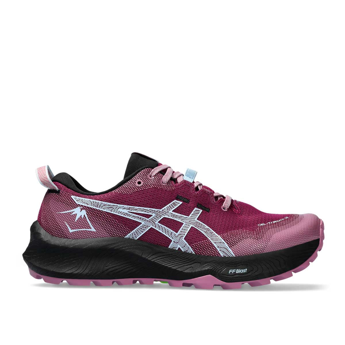 Asics Gel Trabuco 12 Women Blackberry Light Blue נעלי ריצה ג'ל טרבוקו 12 לנשים