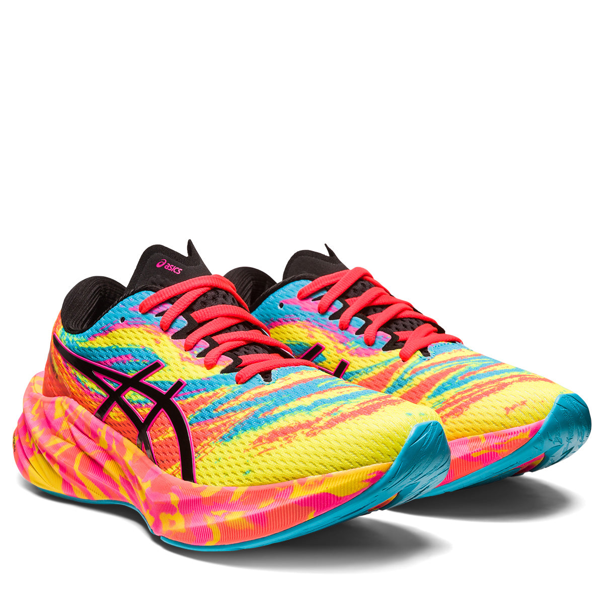Asics Novablast 3 Women Aquarium Vibrant Yellow נעלי אסיקס נובה בלאסט 3 נשים
