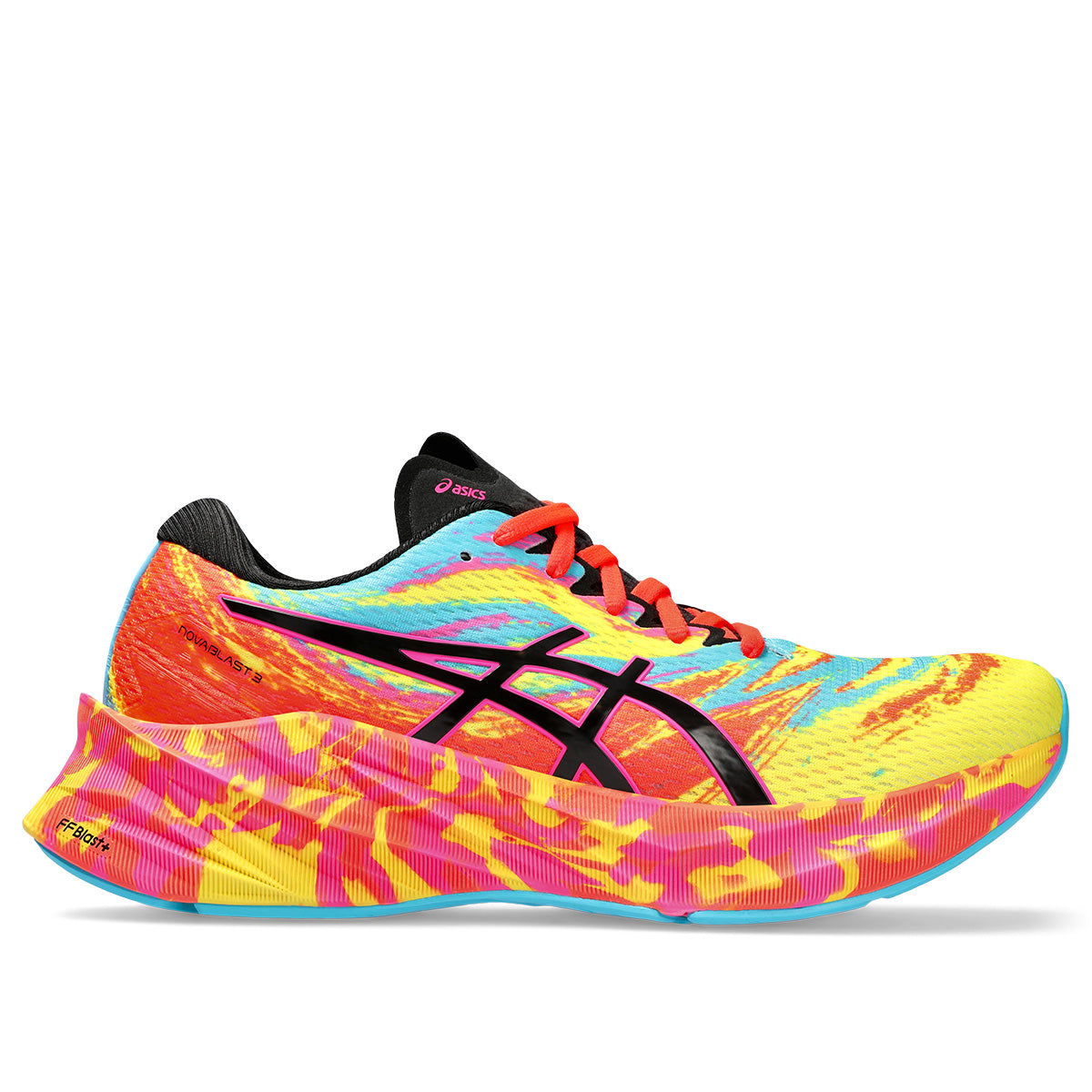 Asics Novablast 3 Women Aquarium Vibrant Yellow נעלי אסיקס נובה בלאסט 3 נשים
