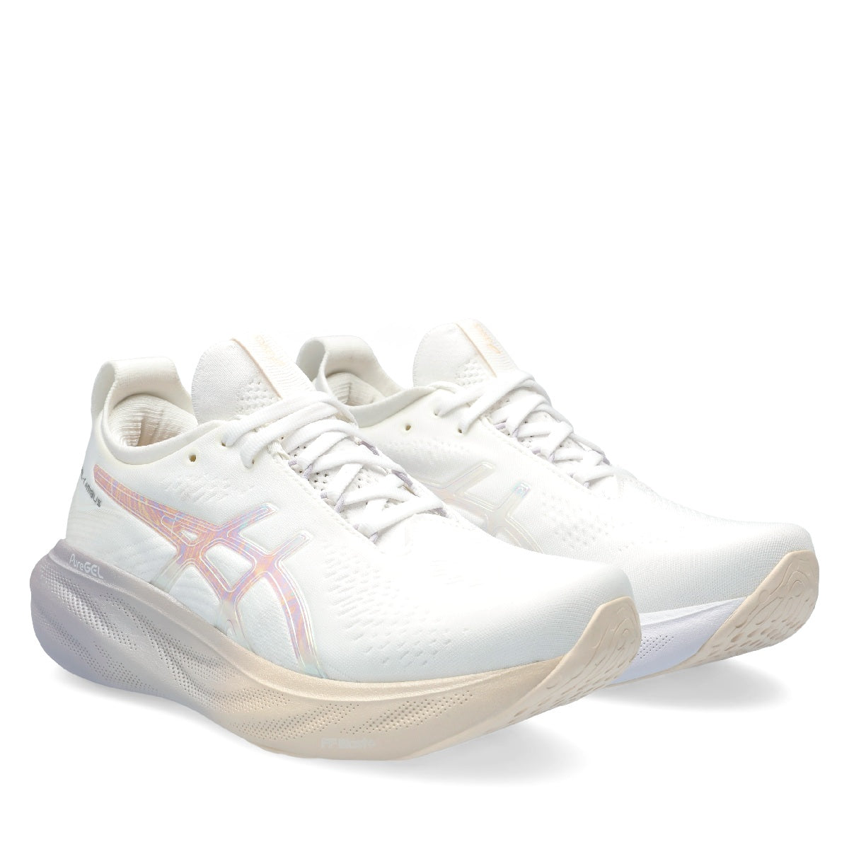 Asics Gel Nimbus 25 Anniversary Women White נעלי ג'ל נימבוס 25 לנשים