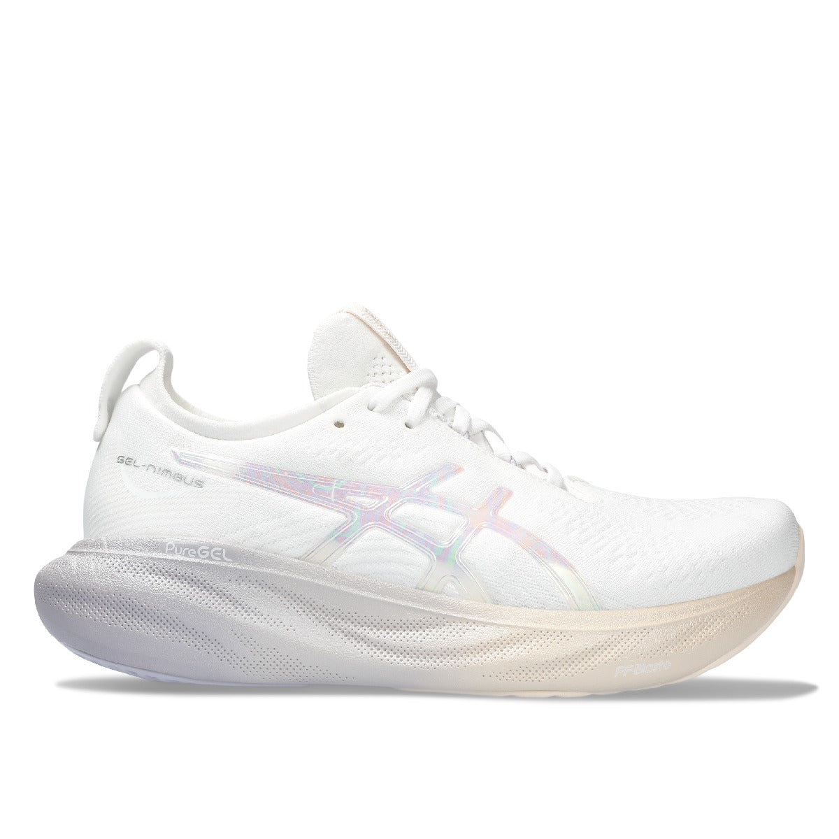 Asics Gel Nimbus 25 Anniversary Women White נעלי ג'ל נימבוס 25 לנשים