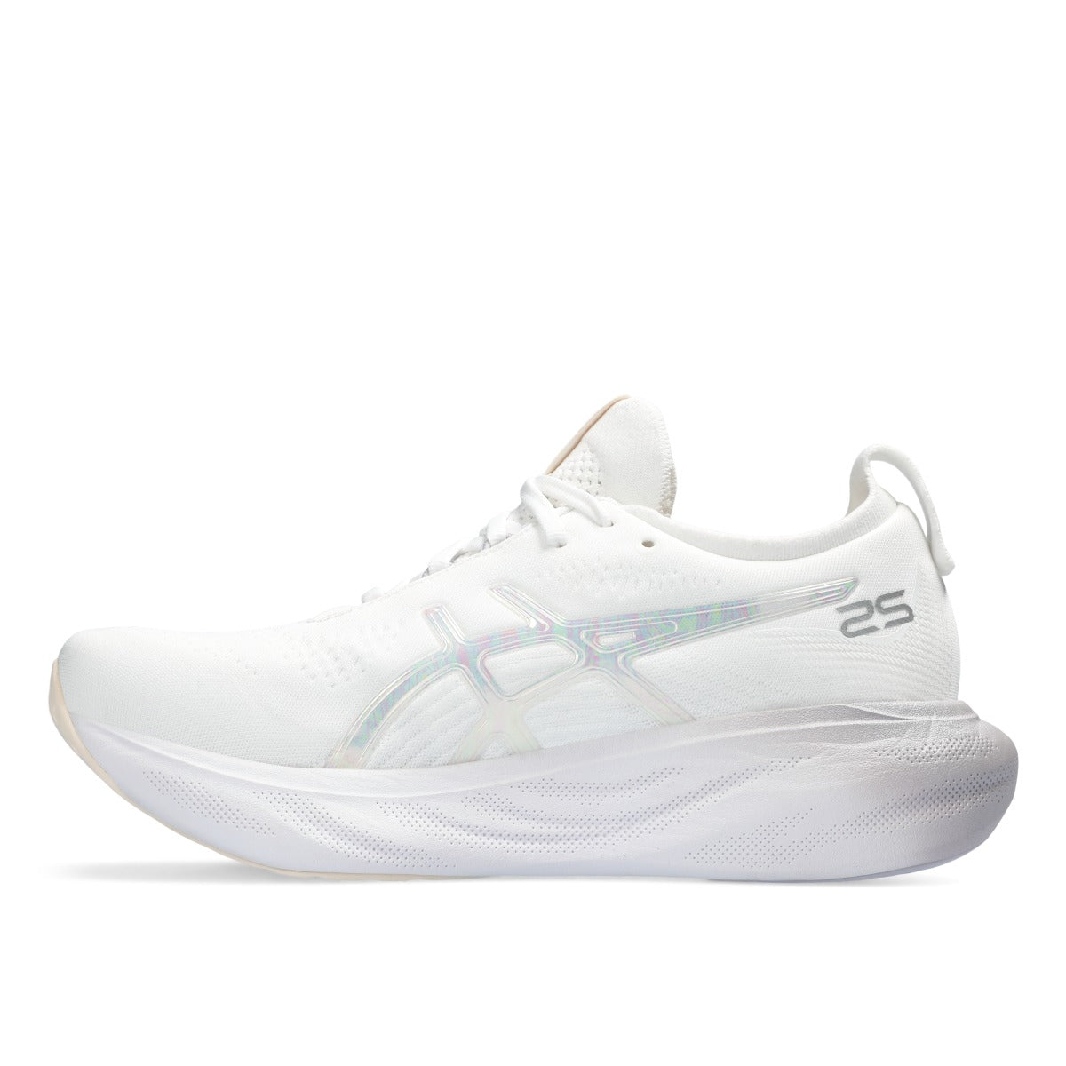 Asics Gel Nimbus 25 Anniversary Women White נעלי ג'ל נימבוס 25 לנשים