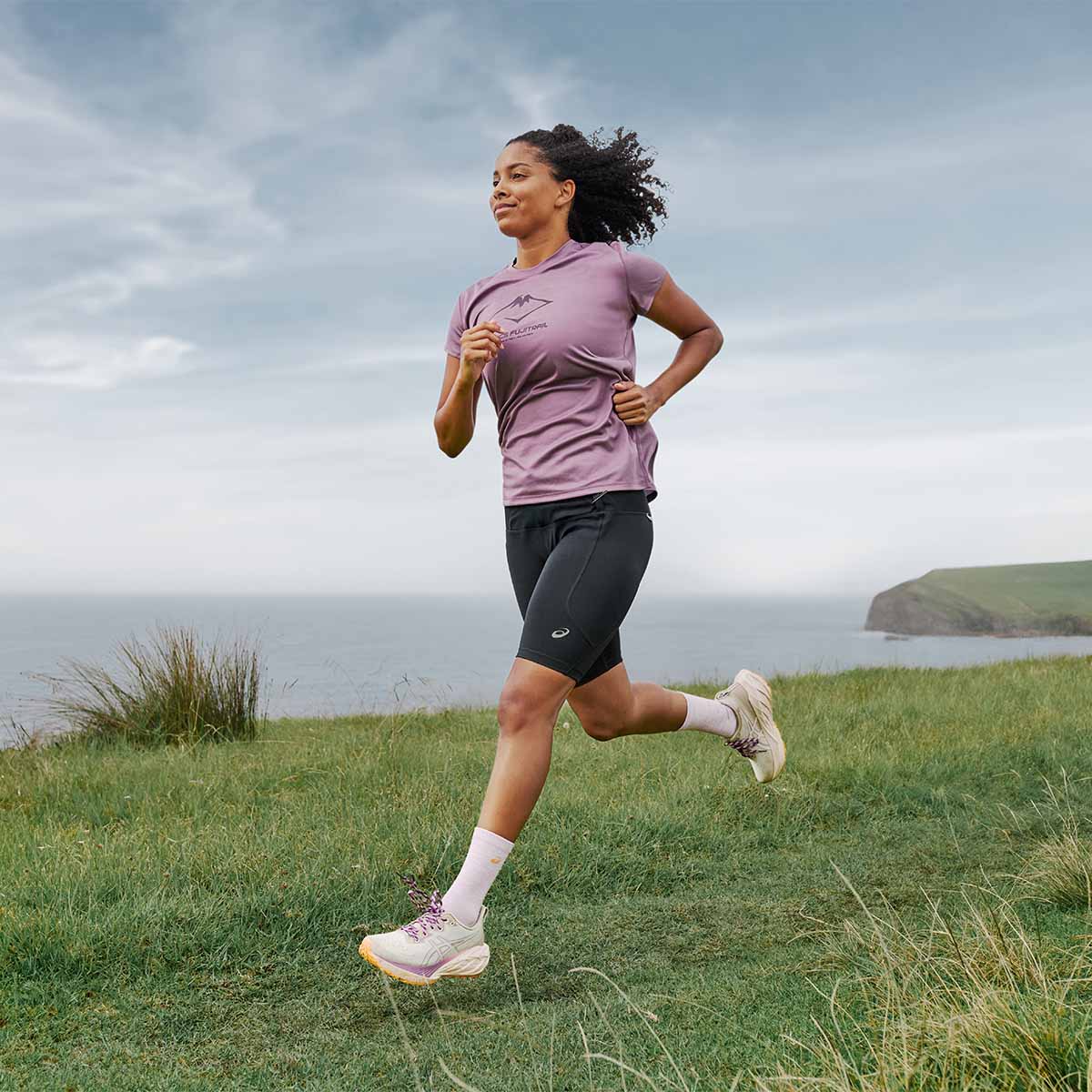 Asics Novablast 4 TR Women Nature Bathing Pearl Pink נובה בלאסט 4 לנשים