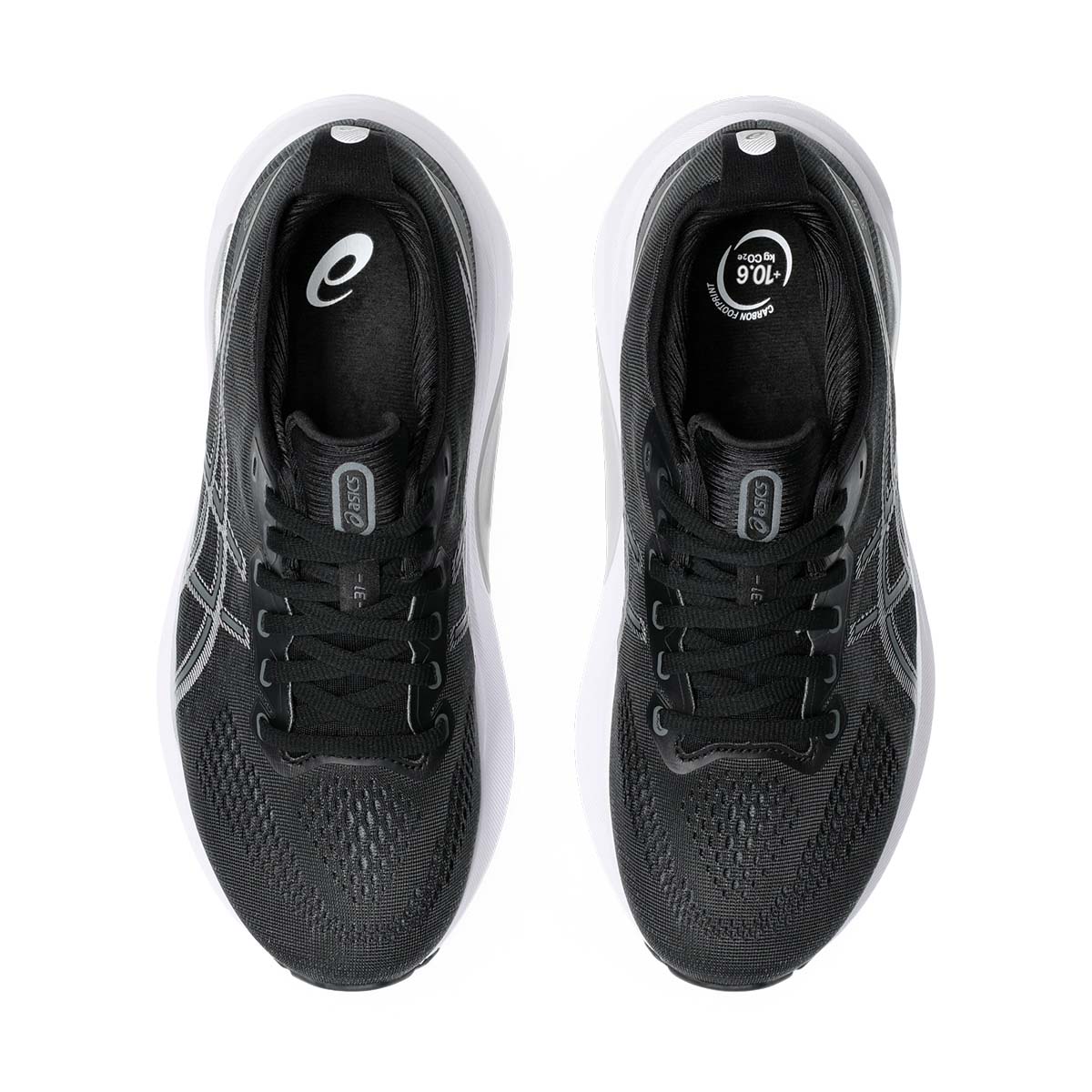 Asics Gel Kayano 31 Women Black Pure Silver נעלי אסיקס ג'ל קיאנו 31 לנשים