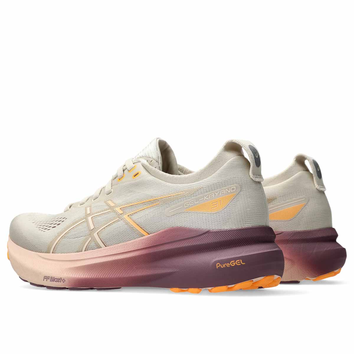 Asics Gel Kayano 31 Women Oatmeal Pearl Pink נעלי אסיקס ג'ל קיאנו 31 לנשים