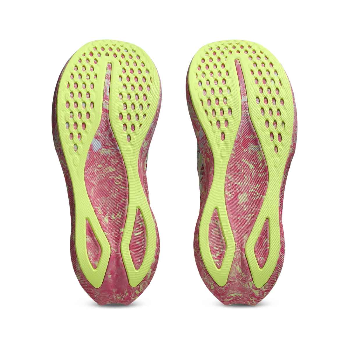 Asics Noosa Tri 16 Women Lucid Yellow Bright Rose נעלי ריצה נוסה טרי 16 לנשים