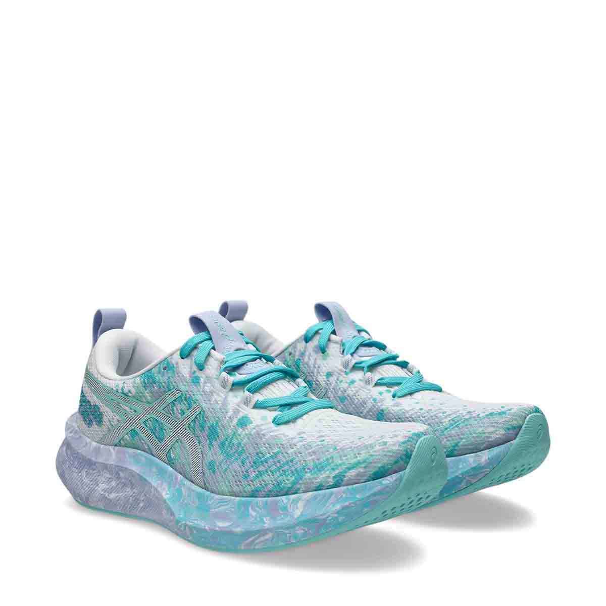 Asics Noosa Tri 16 Women White Illuminate Mint נעלי ריצה לנשים